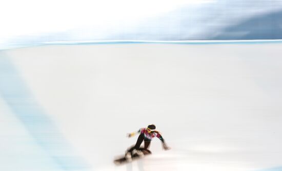 2014 Winter Olympics. Snowboarding. Women. Snowboard cross
