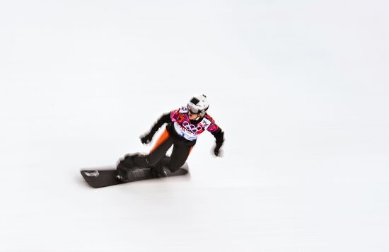 2014 Winter Olympics. Snowboarding. Women. Snowboard cross