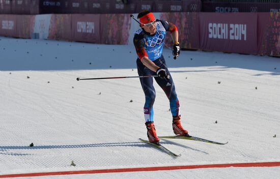 2014 Winter Olympics. Cross-country skiing. Men. Relay