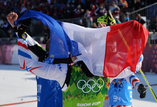 2014 Winter Olympics. Cross-country skiing. Men. Relay