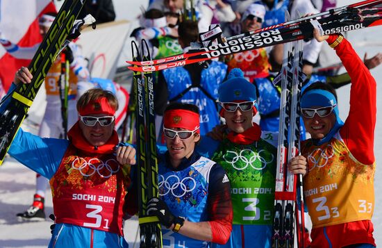 Cross-country skiing competition