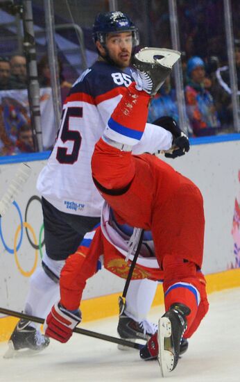 2014 Winter Olympics. Ice hockey. Men. Russia vs. Slovakia