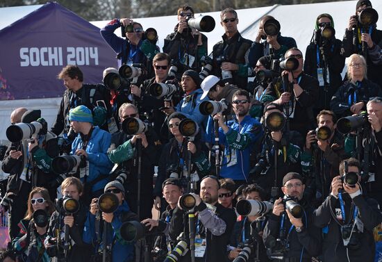 2014 Winter Olympics. Cross-country skiing. Men. Relay