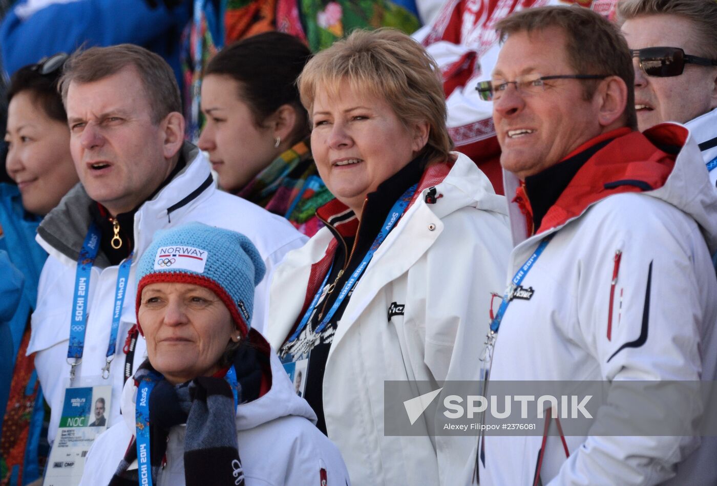 2014 Winter Olympics. Cross-country skiing. Men. Relay