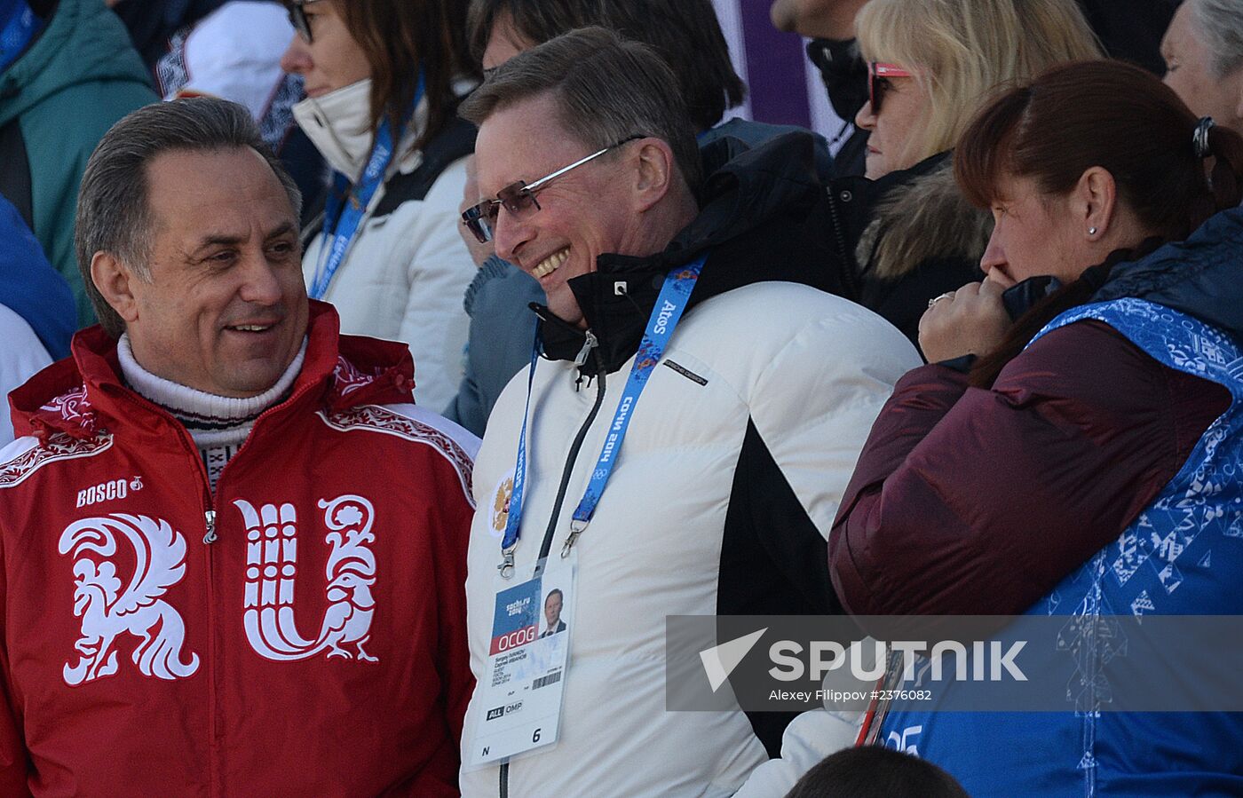 2014 Winter Olympics. Cross-country skiing. Men. Relay