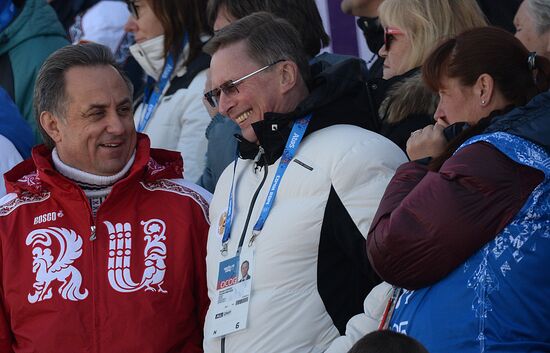 2014 Winter Olympics. Cross-country skiing. Men. Relay