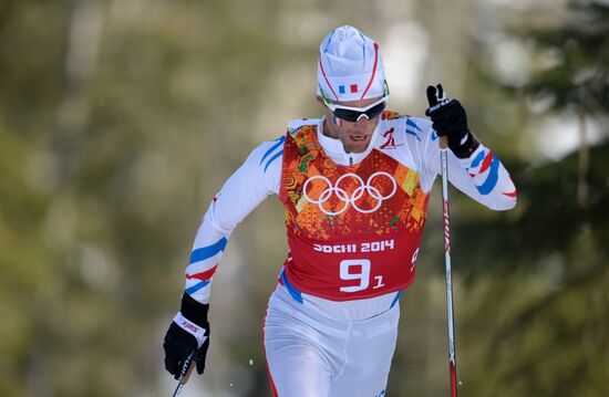 2014 Winter Olympics. Cross-country skiing. Men. Relay