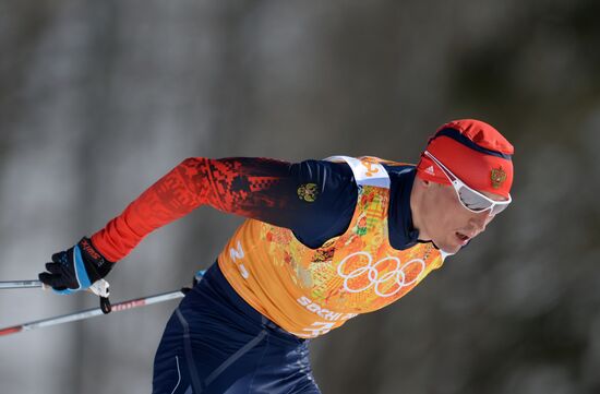 2014 Winter Olympics. Cross-country skiing. Men. Relay