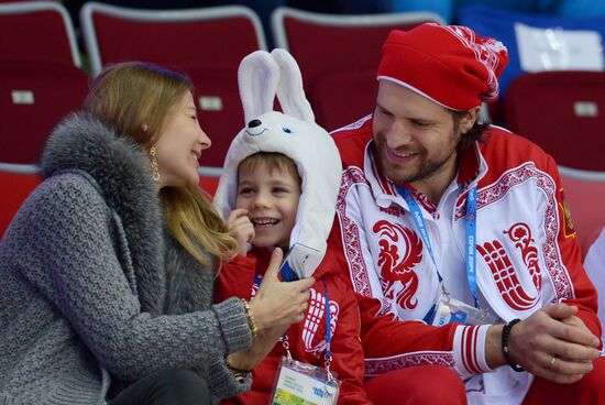 2014 Winter Olympics. Ice hockey. Men. Russia vs. Slovakia