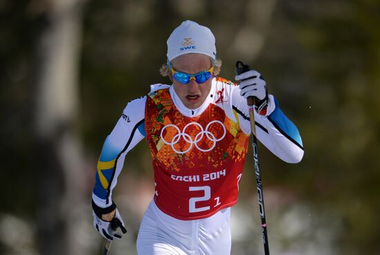2014 Winter Olympics. Cross-country skiing. Men. Relay