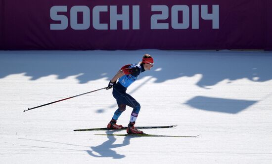 2014 Winter Olympics. Cross-country skiing. Men. Relay