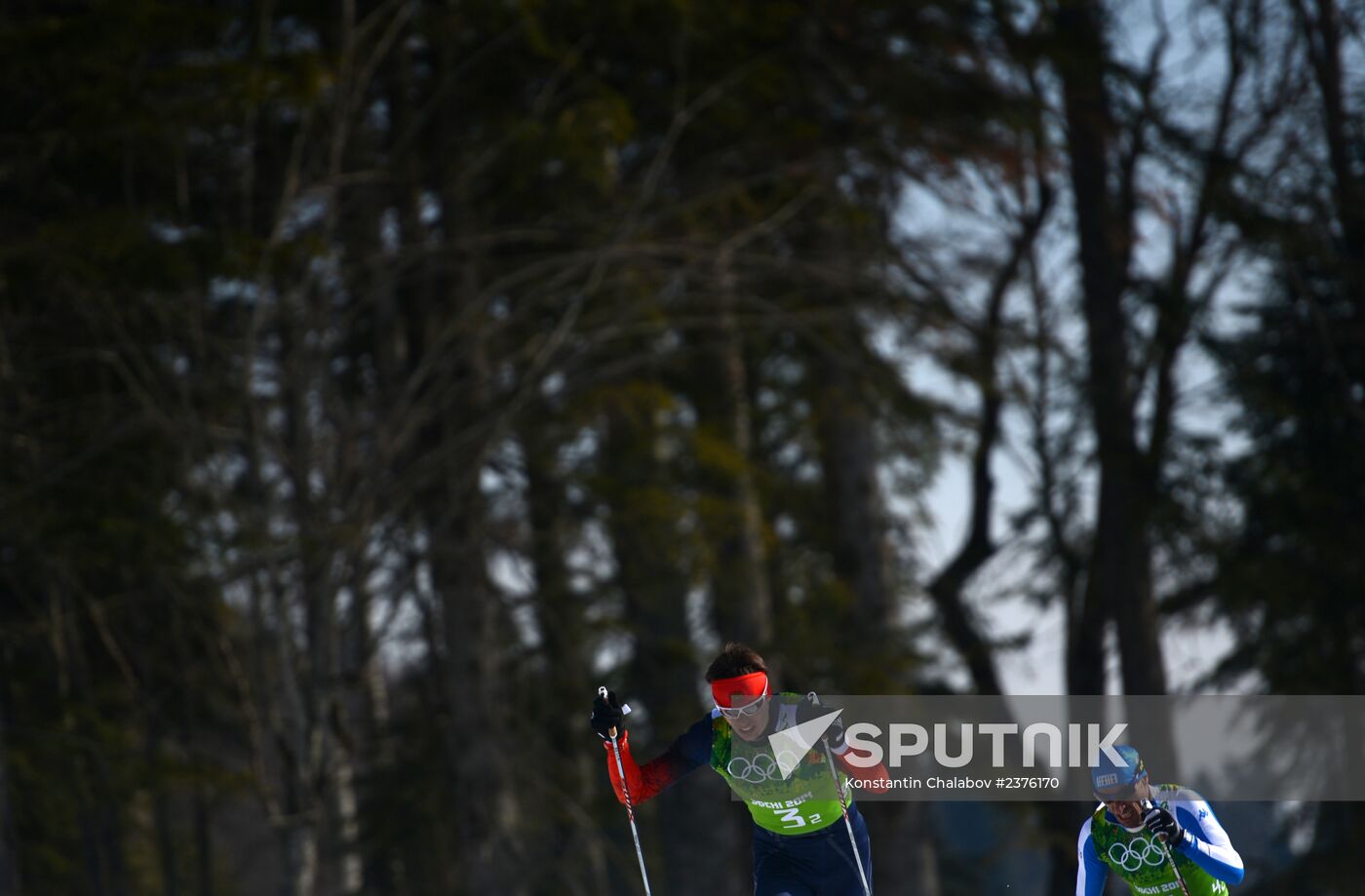2014 Winter Olympics. Cross-country skiing. Men. Relay