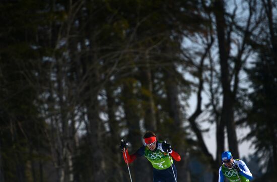 2014 Winter Olympics. Cross-country skiing. Men. Relay