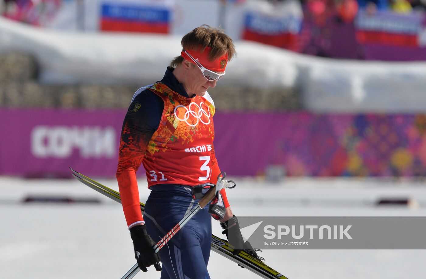 2014 Winter Olympics. Cross-country skiing. Men. Relay