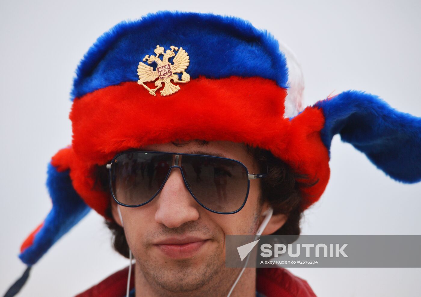 2014 Winter Olympics. Ice hockey. Men. Russia vs. Slovakia