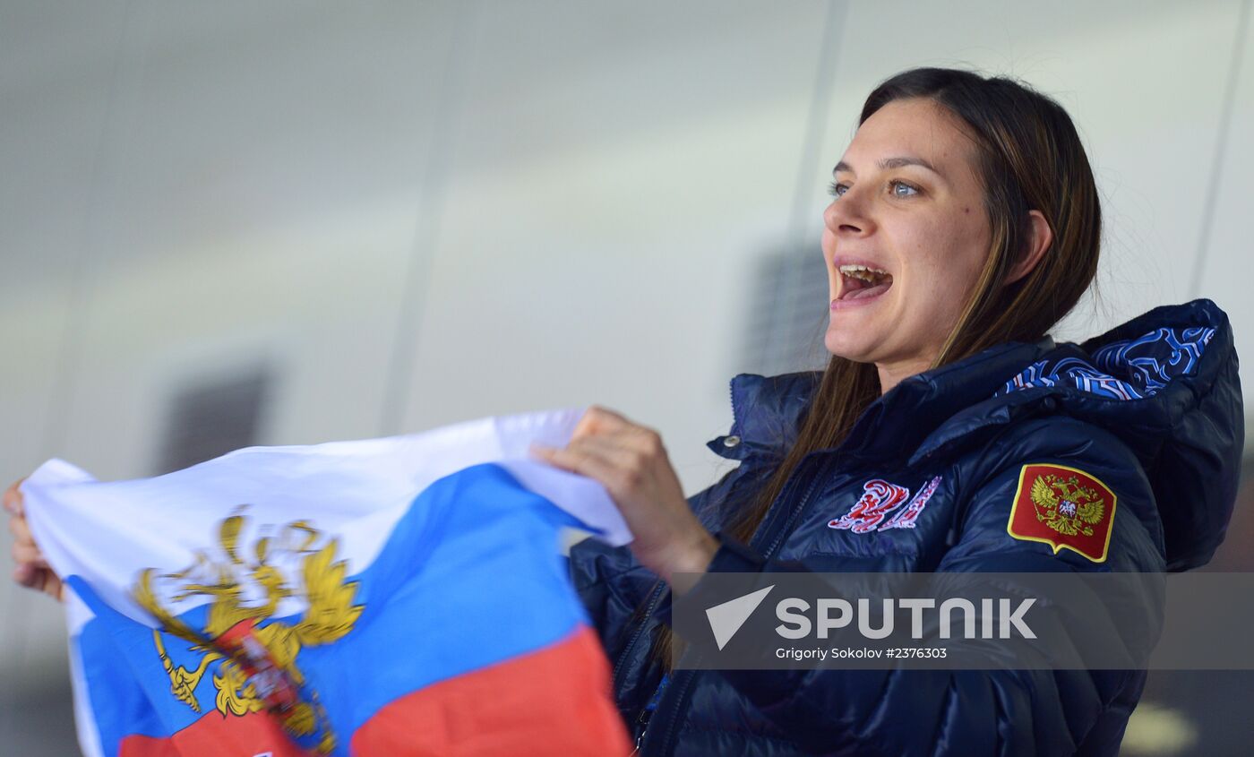 2014 Winter Olympics. Ice hockey. Men. Russia vs. Slovakia