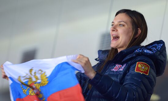 2014 Winter Olympics. Ice hockey. Men. Russia vs. Slovakia
