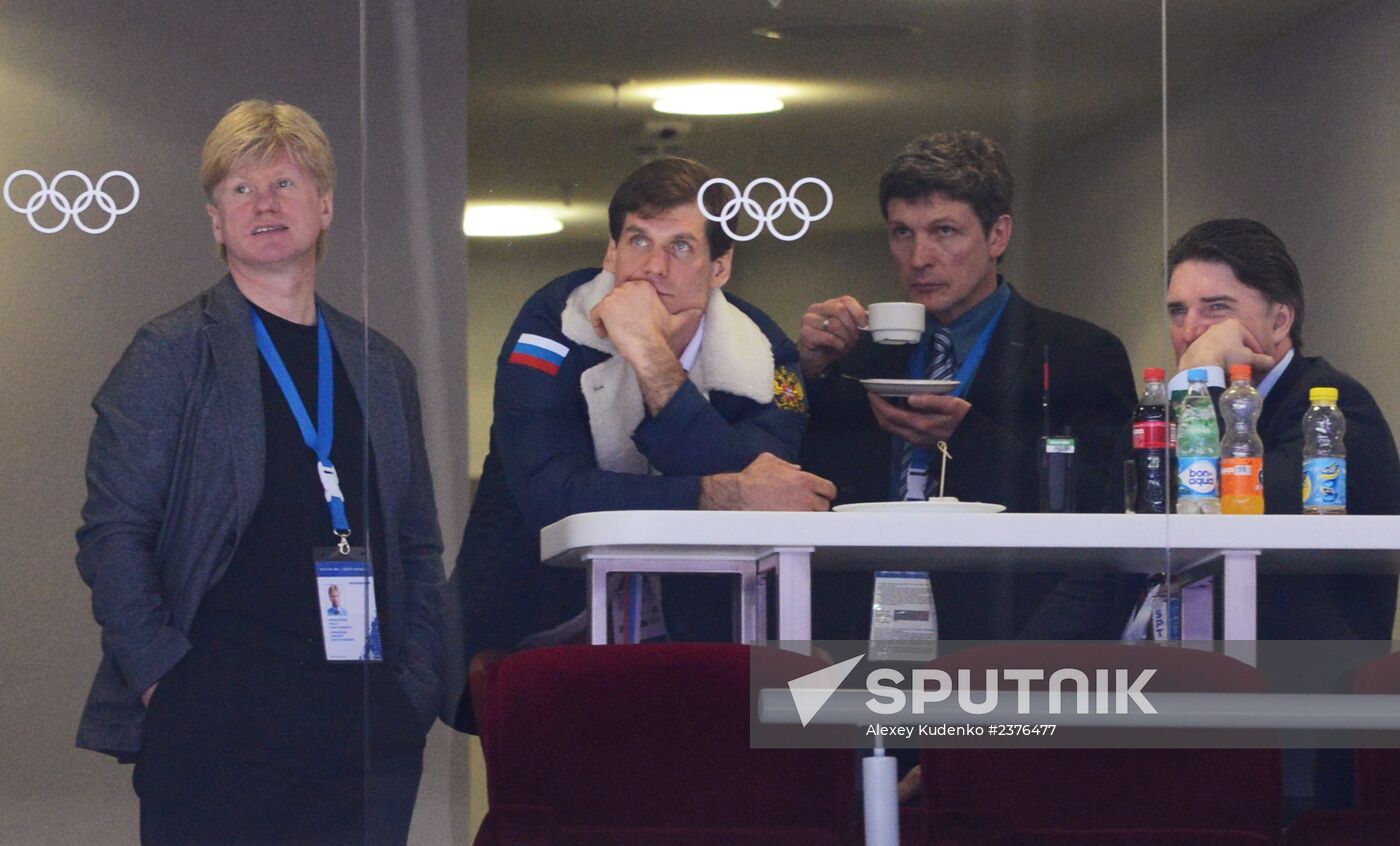 2014 Winter Olympics. Ice hockey. Men. Russia vs. Slovakia