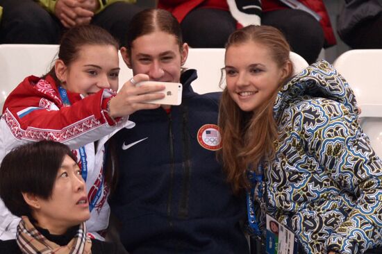 2014 Winter Olympics. Figure skating. Ice dance. Short program