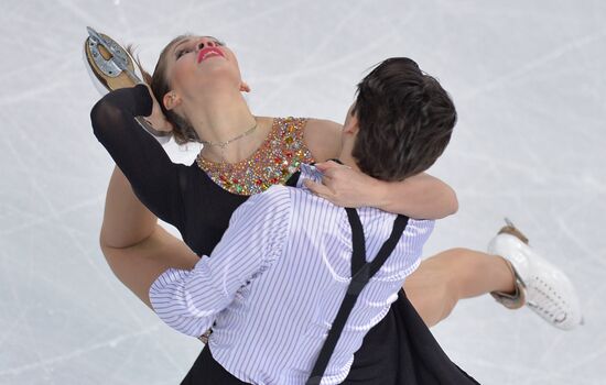 2014 Winter Olympics. Figure skating. Ice dance. Short program