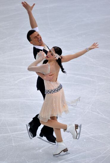 2014 Winter Olympics. Figure skating. Ice dance. Short program