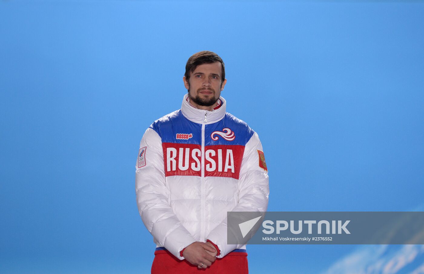 2014 Winter Olympics. Medal ceremony. Day Nine