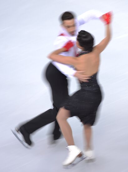 2014 Winter Olympics. Figure skating. Ice dance. Short program