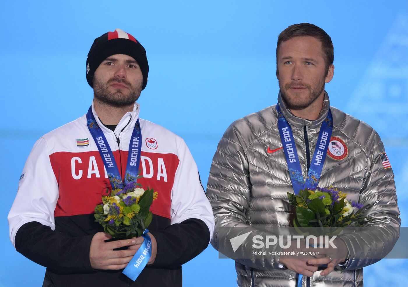 2014 Winter Olympics. Medal ceremony. Day Nine