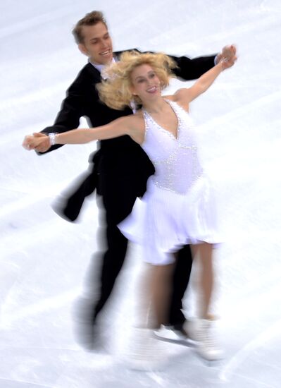 2014 Winter Olympics. Figure skating. Ice dance. Short program