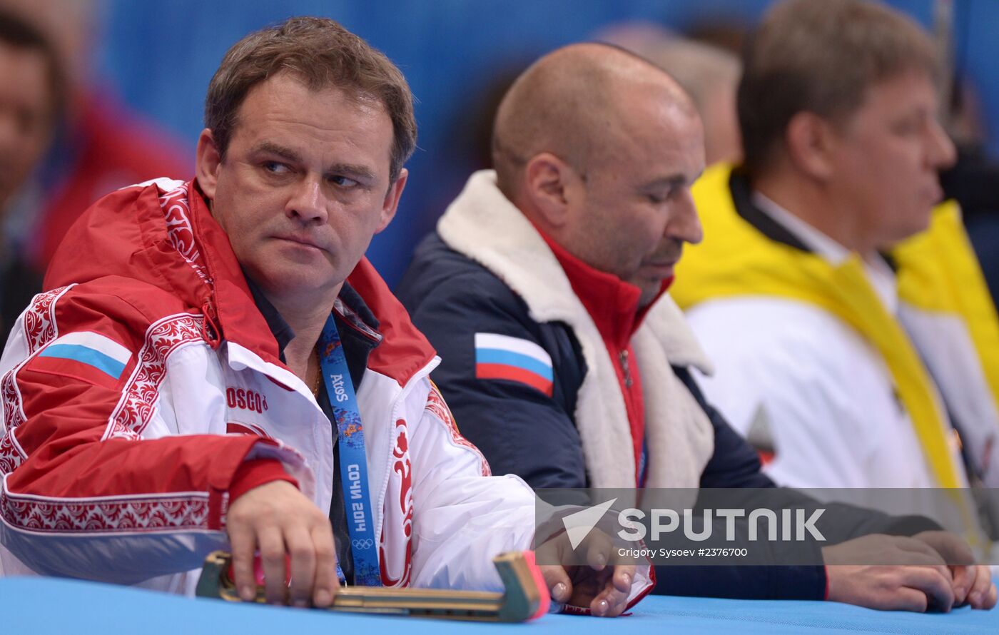 2014 Winter Olympics. Figure skating. Ice dance. Short program