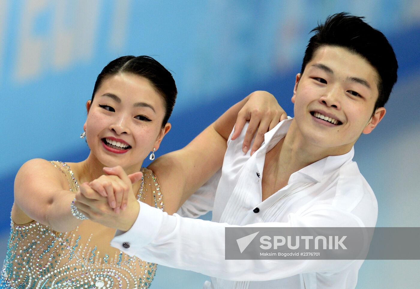 2014 Winter Olympics. Figure skating. Ice dance. Short program