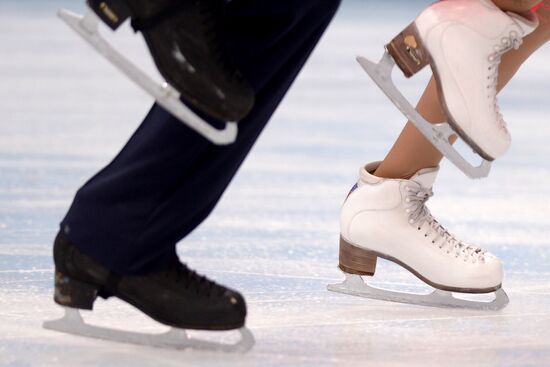 2014 Winter Olympics. Figure skating. Ice dance. Short program