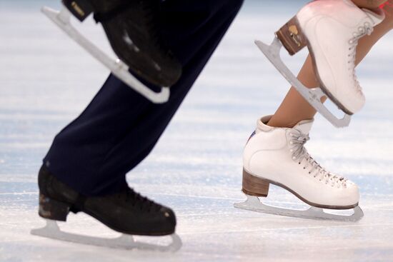 2014 Winter Olympics. Figure skating. Ice dance. Short program