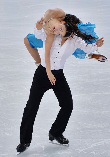 2014 Winter Olympics. Figure skating. Ice dance. Short program