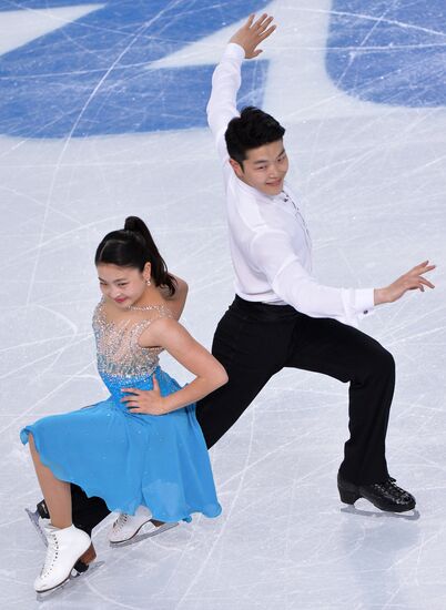 2014 Winter Olympics. Figure skating. Ice dance. Short program