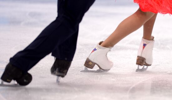 2014 Winter Olympics. Figure skating. Ice dance. Short program