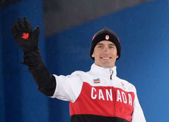 2014 Winter Olympics. Medal ceremony. Day Nine