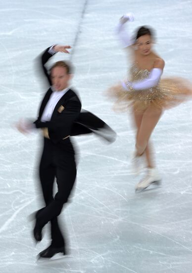 2014 Winter Olympics. Figure skating. Ice dance. Short program