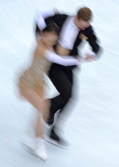 2014 Winter Olympics. Figure skating. Ice dance. Short program