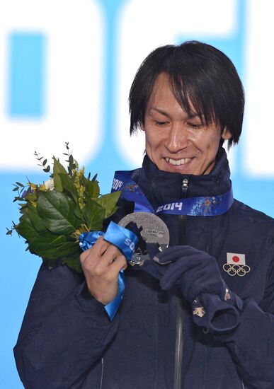 2014 Winter Olympics. Medal ceremony. Day Nine