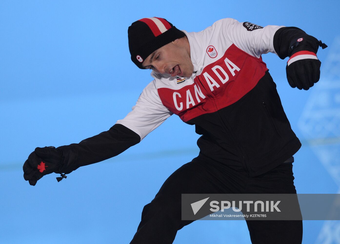 2014 Winter Olympics. Medal ceremony. Day Nine