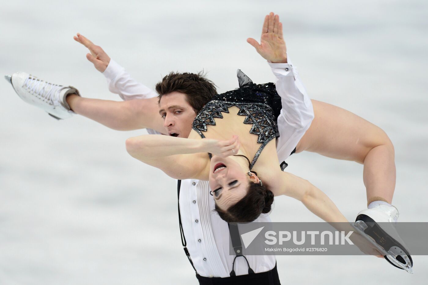 2014 Winter Olympics. Figure skating. Ice dance. Short program