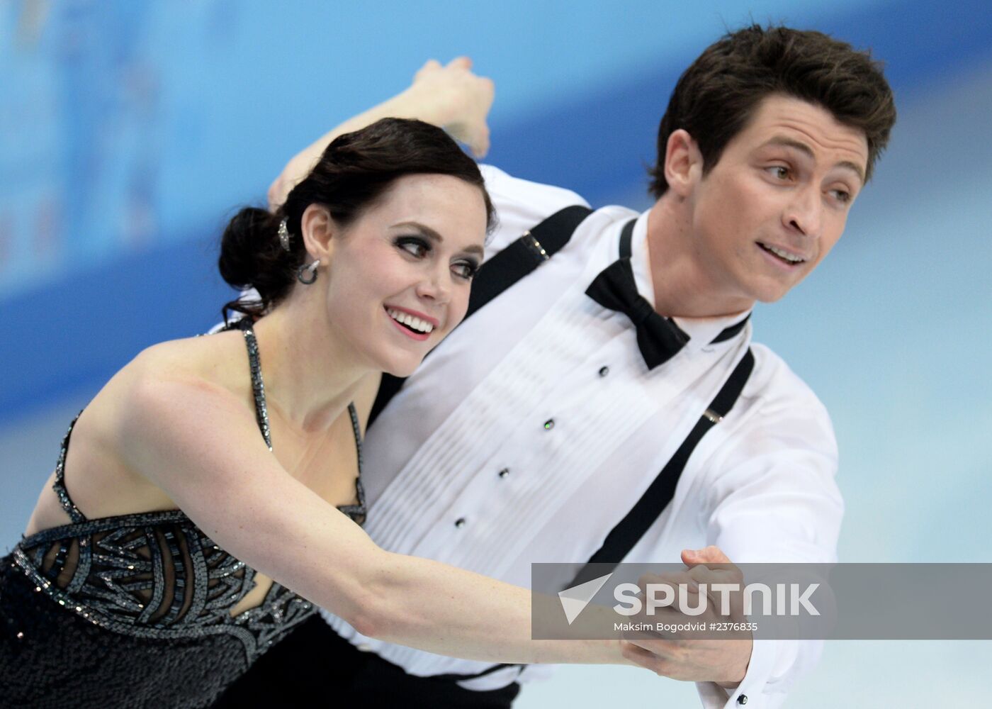 2014 Winter Olympics. Figure skating. Ice dance. Short program