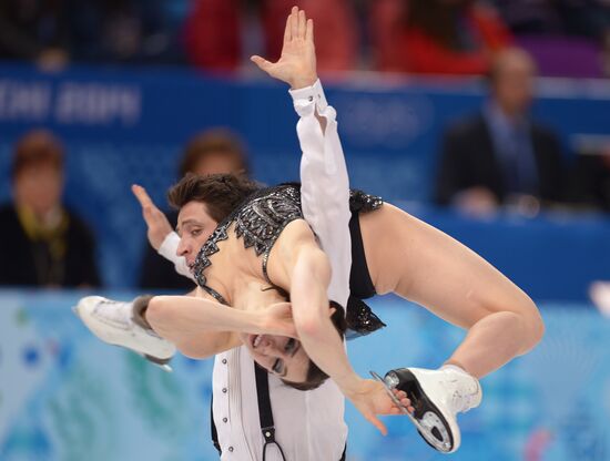 2014 Winter Olympics. Figure skating. Ice dance. Short program