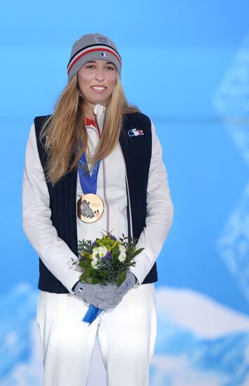 2014 Winter Olympics. Medal ceremony. Day Nine