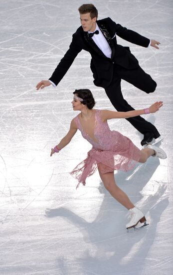 2014 Winter Olympics. Figure skating. Ice dance. Short program