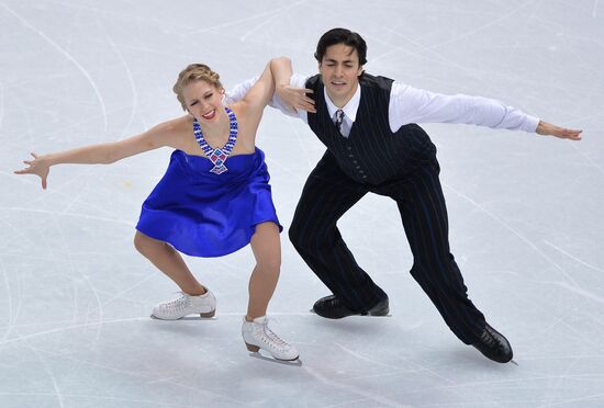 2014 Winter Olympics. Figure skating. Ice dance. Short program