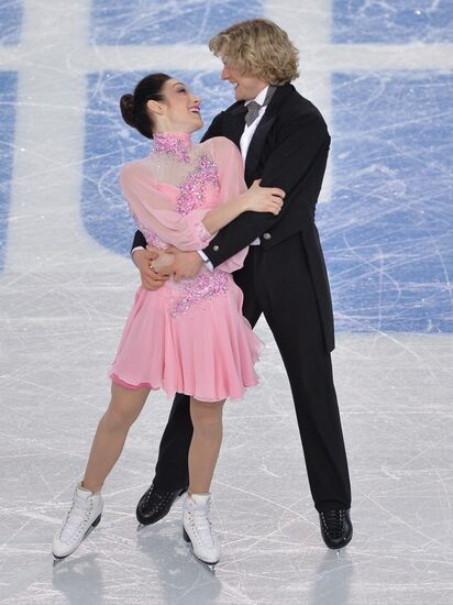 2014 Winter Olympics. Figure skating. Ice dance. Short program