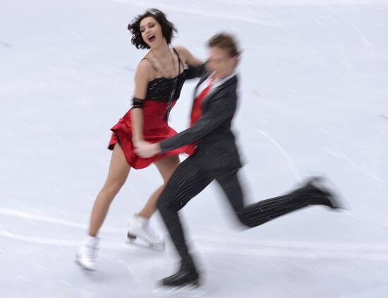 2014 Winter Olympics. Figure skating. Ice dance. Short program