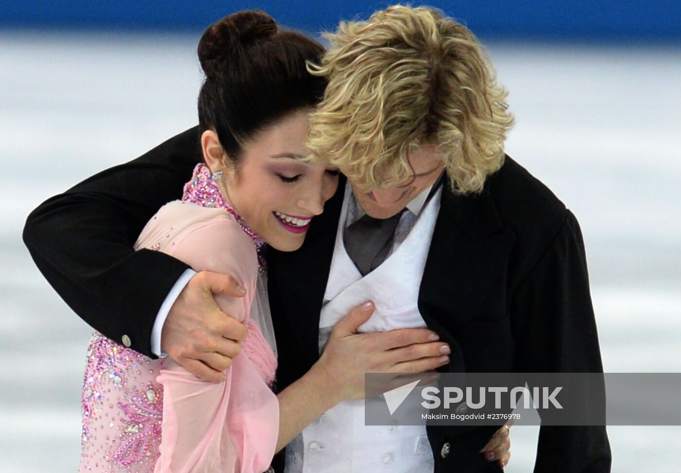 2014 Winter Olympics. Figure skating. Ice dance. Short program